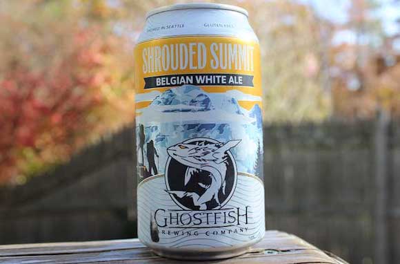 Review: Shrouded Summit Belgian White Ale from Ghostfish Brewing